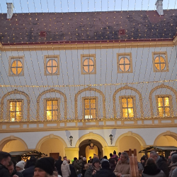 Vánoční trhy na zámku Schloss Hof (rakouské Versailles), Čokoládovna Hauswirt, Bratislava